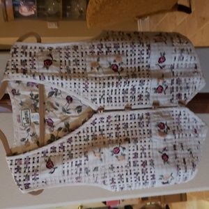 VTG Tantrums Lattice Embroidered Vest Boho